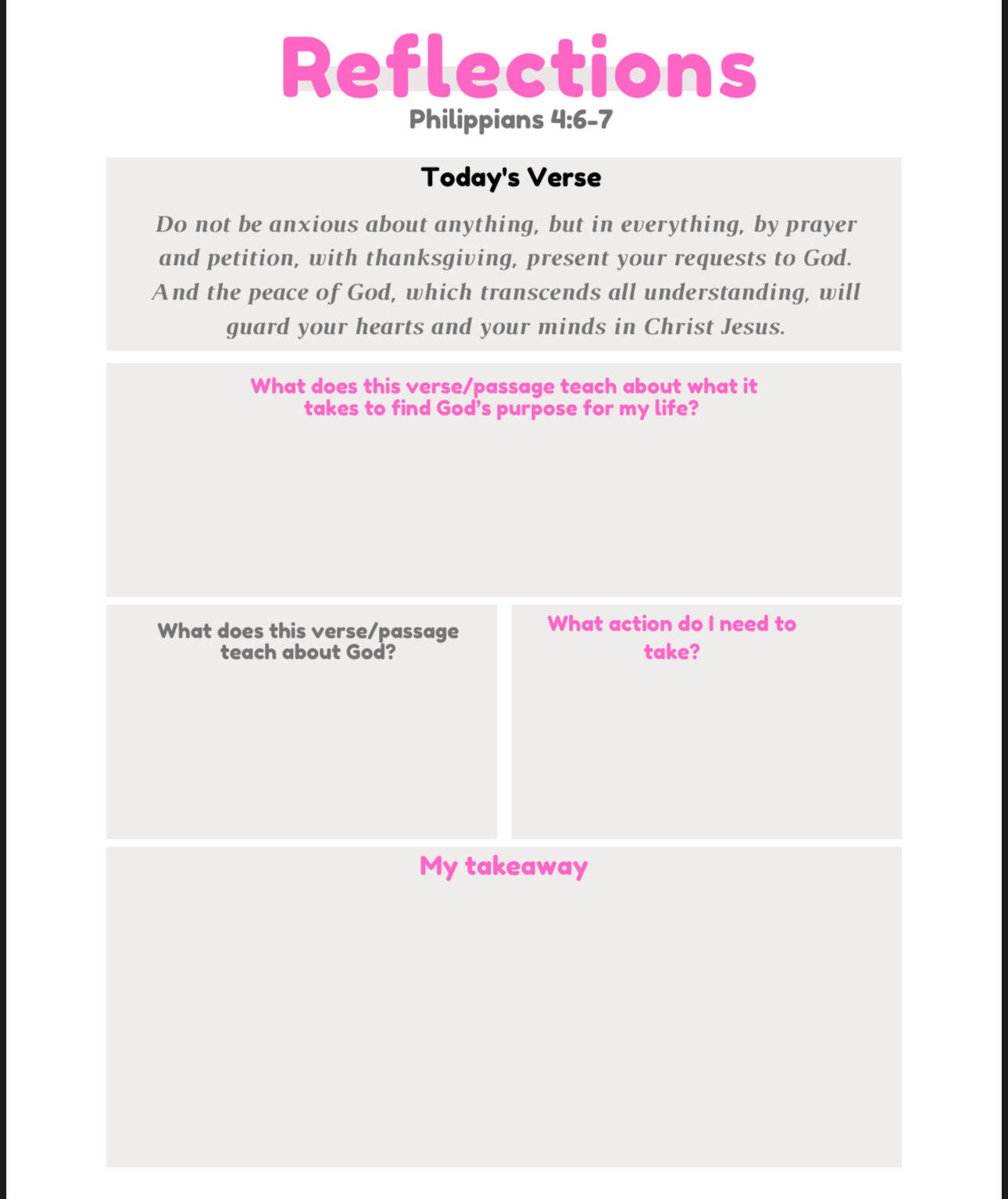 Ethereal Grace : Bible Reading Journal